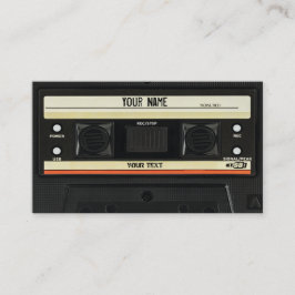 Tarjeta de visita Cassette