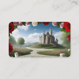 Tarjeta De Visita Castillo a través del marcador de Portal de Wonder