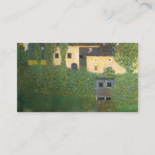 Tarjeta De Visita Castillo de Agua - Gustav Klimt