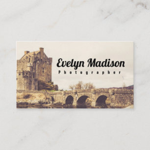 Tarjeta De Visita Castillo Eilean Donan D45