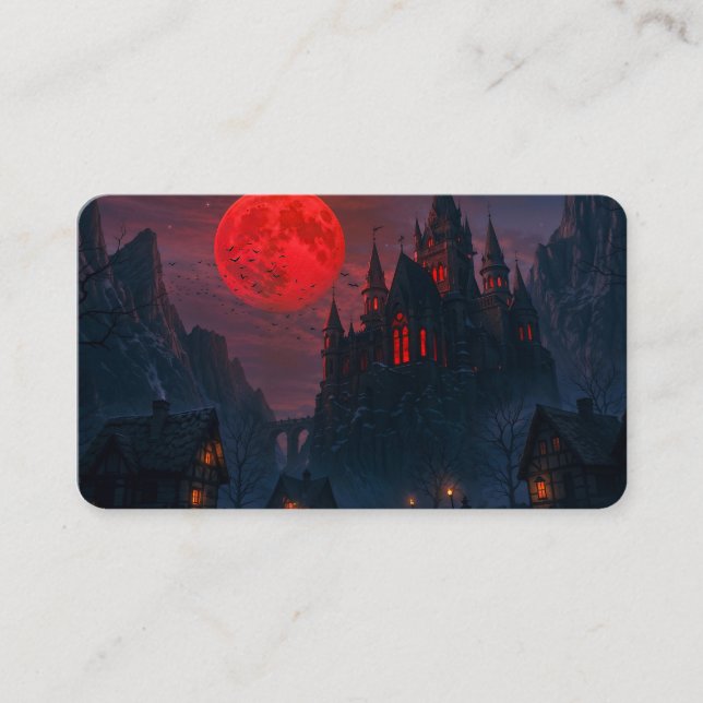 Tarjeta De Visita Castle of the Vampire's Blood Bookmark (Anverso)