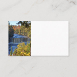 Tarjeta De Visita Cataratas del Tahquomenon, Michigan