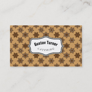 Tarjeta De Visita Catering y dulces