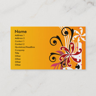 Tarjeta De Visita CC-053.ai, Nombre, Dirección 1, Dirección 2, Conta
