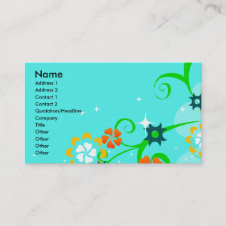 Tarjeta De Visita CC-055.ai, Nombre, Dirección 1, Dirección 2, Conta