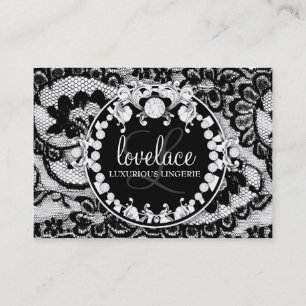 Tarjeta De Visita cebra de 311-Lace de Luxe Circque D