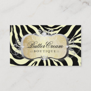 Tarjeta De Visita cebra del disco el de 311-Lavish Buttercream