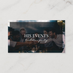 Tarjeta De Visita Celebración de Despedida de Soltero Fiesta de Desp