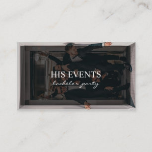 Tarjeta De Visita Celebración de Despedida de Soltero Fiesta de Desp