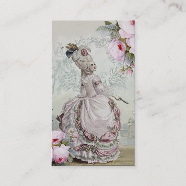 TARJETA DE VISITA CÉLESTE (Anverso)