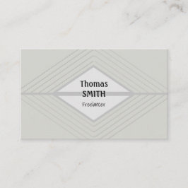 Tarjeta De Visita Celeste Diamonds