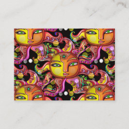 Tarjeta de visita Celestial Sunface