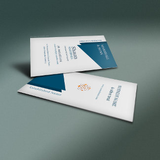 Tarjeta De Visita Cello Blue Elegante Ejecutivo Corporativo