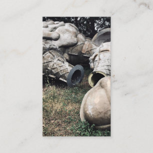 Tarjeta De Visita cementerio de helados de fibra de vidrio