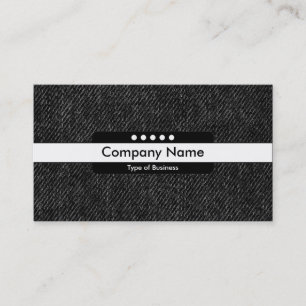 Tarjeta De Visita Centro Banda 5 Spots - Denim Negro
