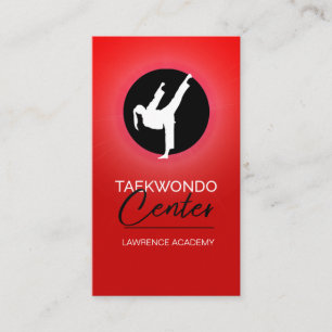Tarjeta De Visita Centro de Taekwondo