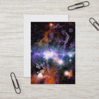 Tarjeta De Visita Centro Galáctico de la Galaxia de la Vía Láctea Ra