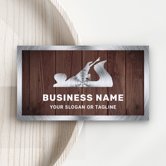 Tarjeta De Visita Cepillo de Mano de Acero de Madera Rústica Carpint (Subido por el creador)