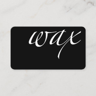 Tarjeta De Visita Cera: Cera brasileña