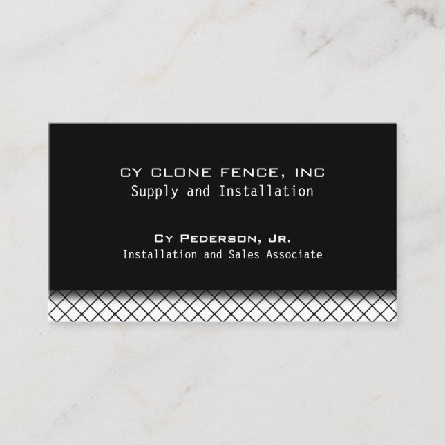 Tarjeta De Visita Cerca (Anverso)