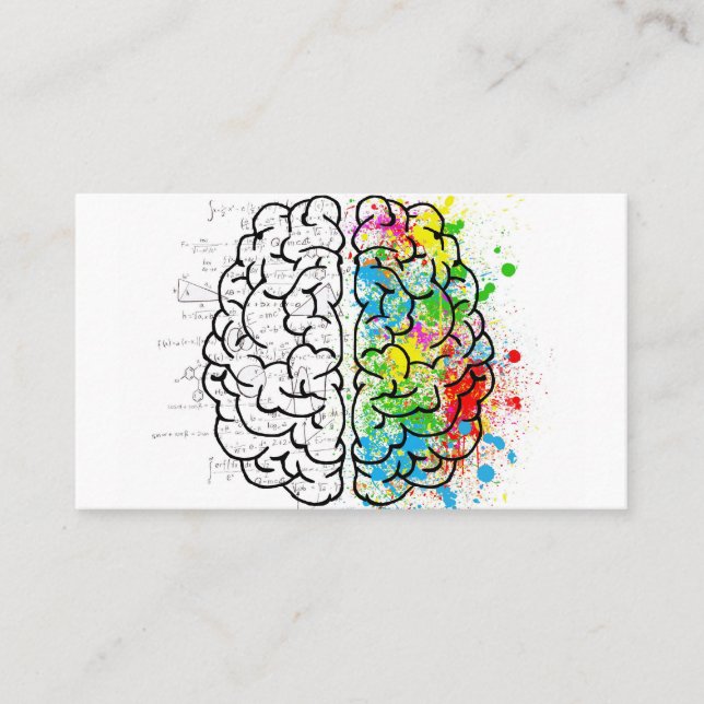 Tarjeta De Visita Cerebro (Anverso)