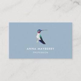 Tarjeta De Visita Cerulean Hummingbird
