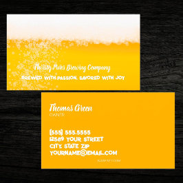 Tarjeta De Visita Cervecería 🍺 Craft