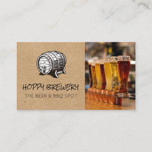 Tarjeta De Visita Cervecería   Selección de cerveza