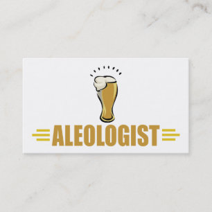Tarjeta De Visita Cerveza Divertida