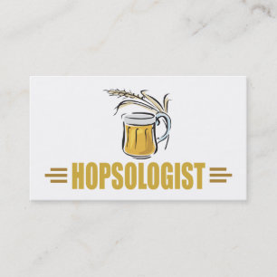 Tarjeta De Visita Cerveza Divertida