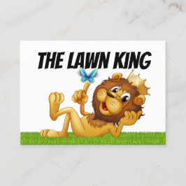 Tarjeta De Visita Césped y paisaje