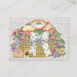 Tarjeta De Visita Cesta de regalos gourmet - SRF