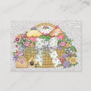 Tarjeta De Visita Cesta de regalos gourmet - SRF