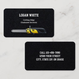 Tarjeta De Visita Chainsaw Master Premium
