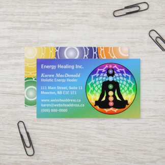 Tarjeta De Visita Chakra Yoga