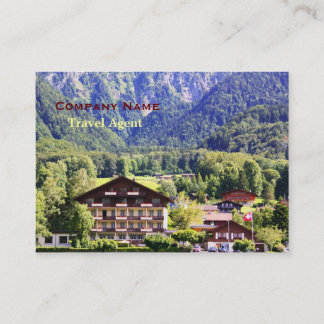 Tarjeta De Visita Chalet suizo