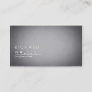 Tarjeta De Visita Chalkboard Black board Profesional Moderno Elegant