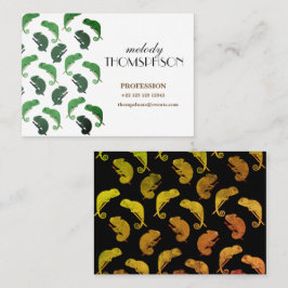 Tarjeta De Visita Chameleons