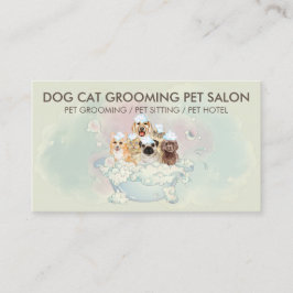 Tarjeta De Visita Champú Suave para Perros y Gatos Aseo