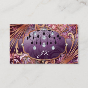 Tarjeta De Visita Chandelier Interior Diseño Inmobiliario