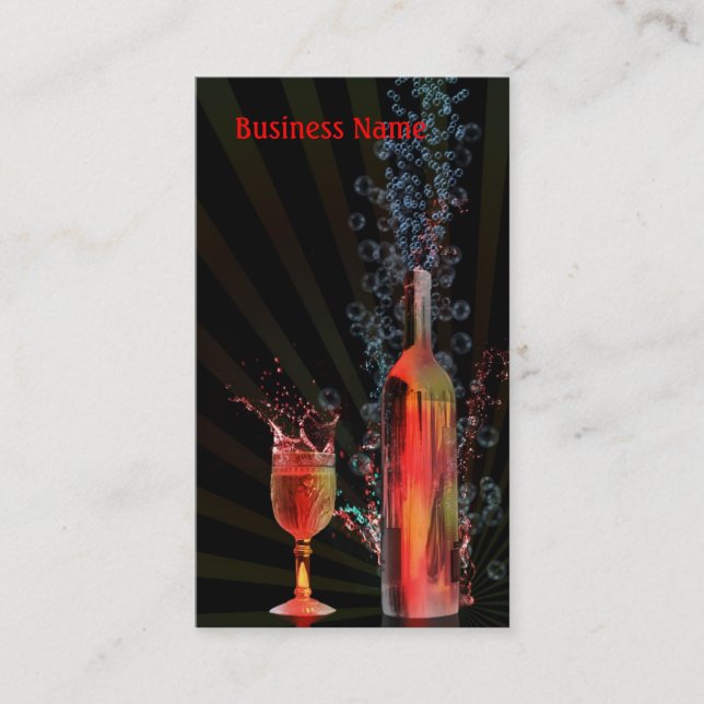 Tarjeta De Visita ¡Chapoteo! (Anverso)