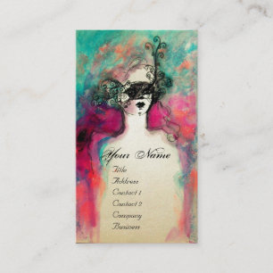 Tarjeta De Visita CHARM MONOGRAM,Libro de la Perla Blanca