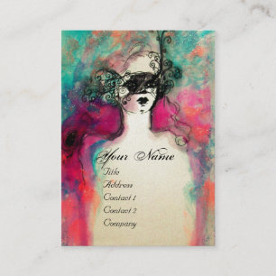 Tarjeta De Visita CHARM MONOGRAM White Pearl Paper