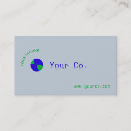 Tarjeta De Visita Chat de la Tierra