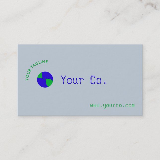 Tarjeta De Visita Chat de la Tierra (Anverso)