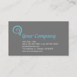 Tarjeta De Visita Chat en espiral