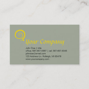 Tarjeta De Visita Chat espiral