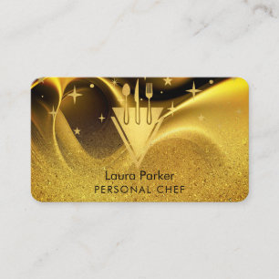 Tarjeta De Visita Chef Catering Restaurant Kitchen Tools Personal