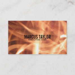 Tarjeta De Visita Chef ejecutivo