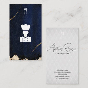 Tarjeta De Visita Chef   Logo de Dinnerware